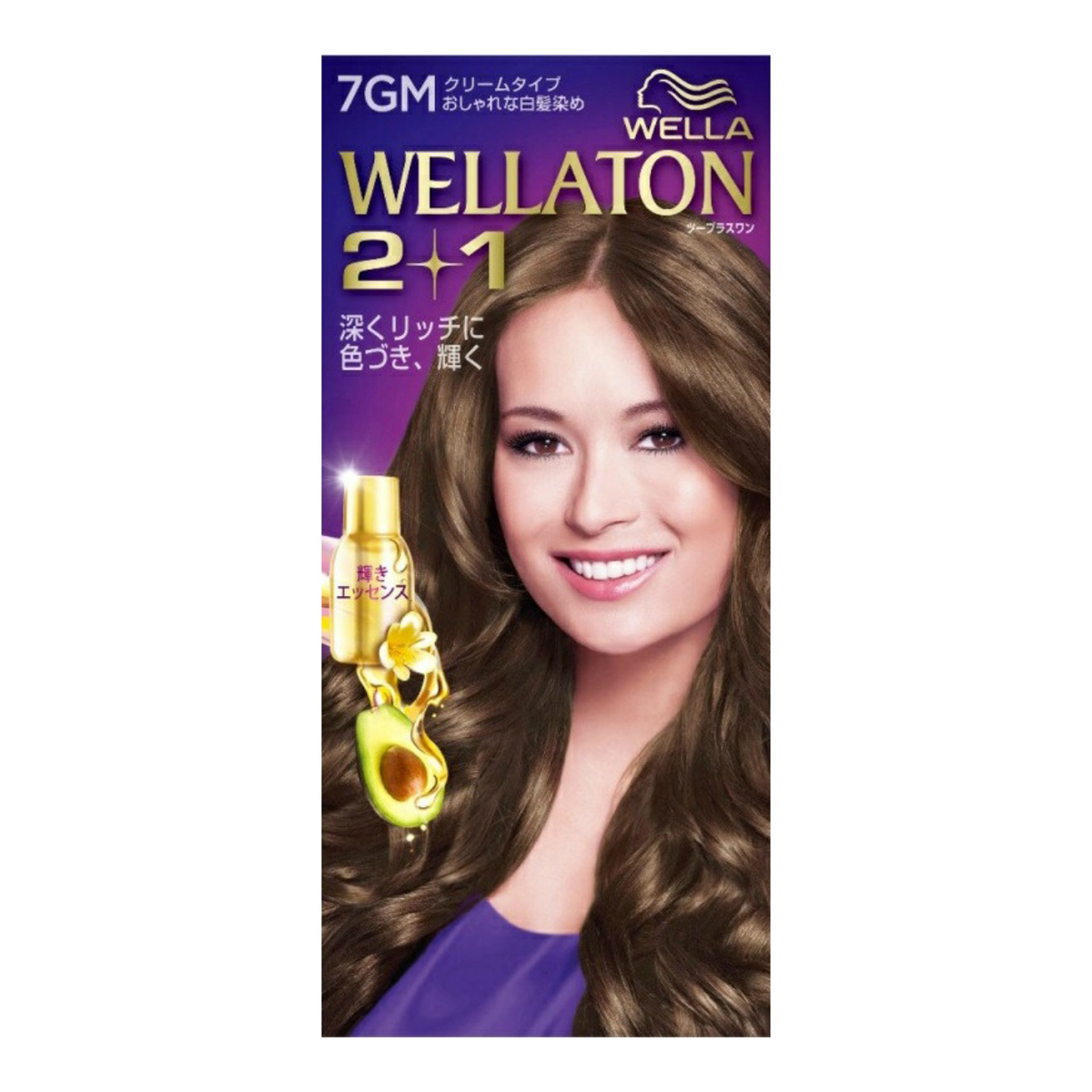 白髪も黒髪もしっかり染まる女性用白髪染めです 好きな髪色で自然な仕上がり ヒマワリオイル アボカドエッセンス ホホバオイルの3つのトリートメント成分を配合 ウエラ WELLA ウエラトーン クリーム ツープラスワン 4056800251018 安心の定価販売 7GM 人気新品入荷 2+1