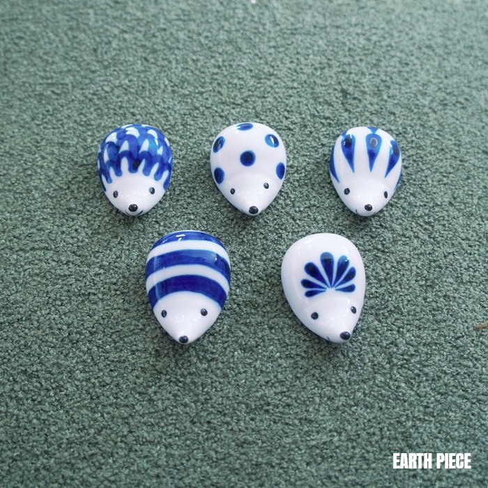 【専用BOXギフト】波佐見焼ハリネズミ5個セット箸置き送料無料