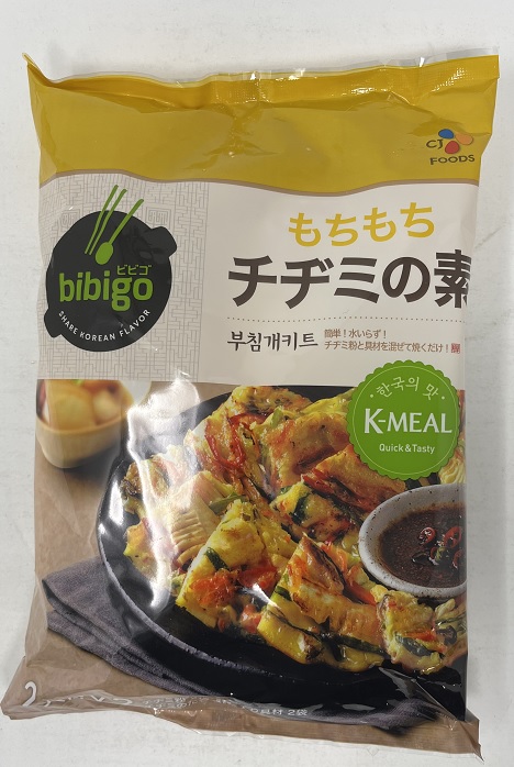 コストコ bibigo 簡単チヂミの素 メーカー直送 594g 最適な材料 2人前×2