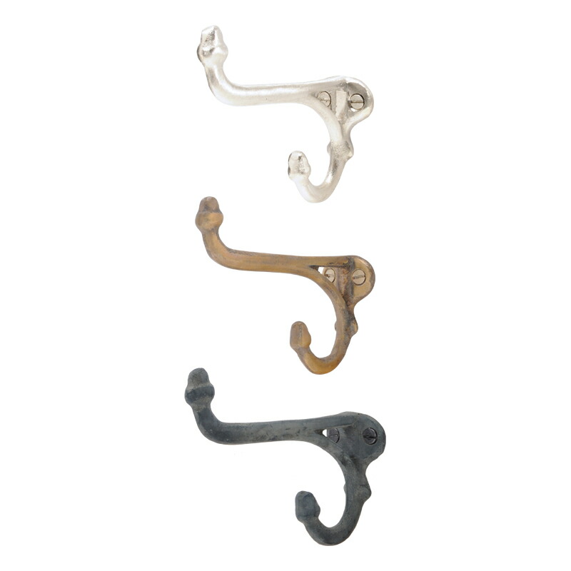 7505-10ダブル・エイコーン・フック 全3色