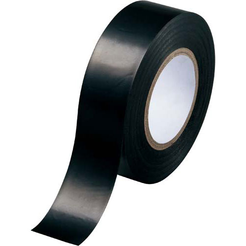 商品合計金額3000円 税込 【在庫一掃】 以上送料無料 激安超安値 ビニールテープ ブラック 黒 １９ｍｍ×１０ｍ カウネット ３０巻
