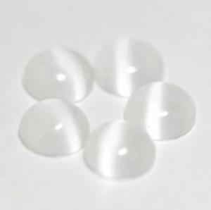 毎日続々入荷 ネイルアート用パワーストーン☆キャッツアイ５ミリ ホワイト５個入 激安格安割引情報満載