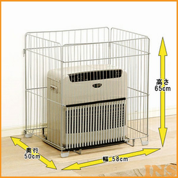 ストーブガード赤ちゃんファンヒーターガードFTE-580Nストーブペットアイリスオーヤマストーブガード安全ベビー用品キッズやけど四方式ベビーサークルペットサークルストーブフェンスフェンス